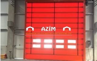Katlanır Hızlı Pvc Branda Kapılar